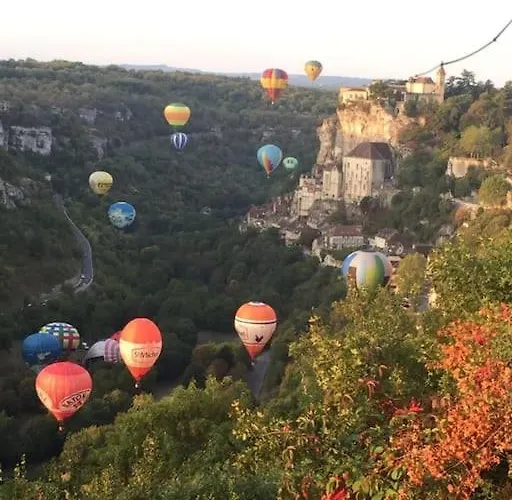 Des Deux Vallees La Borieta Du Causse - Semesterbostad Rocamadour